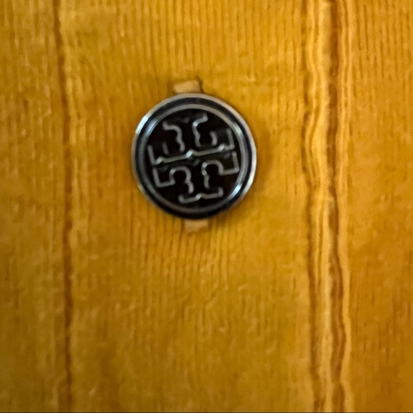 Tory Burch short buttoned tee - Picture 4 of 5